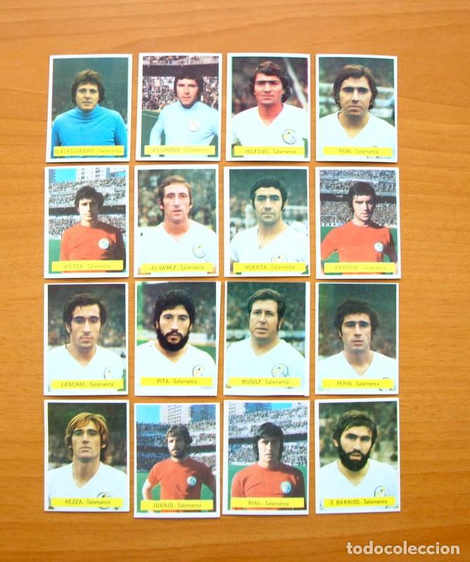Cromos de f&uacute;tbol: Salamanca - FINI 1975-1976, 75-76, MU - 16 cromos, nunca pegados
