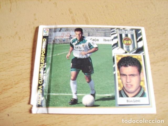 Cromos de f&uacute;tbol: MERIDA--    BIAGINI   COLOCA  ED.ESTE 97-98  VENTANILLA - Foto 1