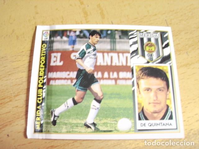 Cromos de f&uacute;tbol: MERIDA--  DE QUINTANA  COLOCA  ED.ESTE 97-98  VENTANILLA - Foto 1