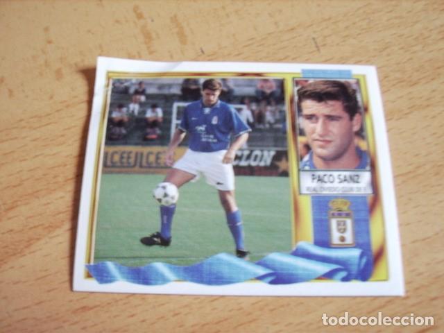 Cromos de f&uacute;tbol: OVIEDO--  PACO SANZ  COLOCA  ED.ESTE 95-96  VENTANILLA - Foto 1