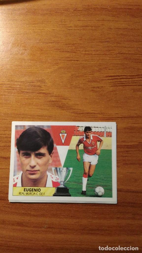 Cromos de f&uacute;tbol: EDICIONES ESTE 87/88 - EUGENIO - REAL MURCIA - NUNCA PEGADO - Foto 1