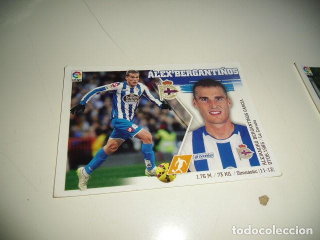 Cartes &agrave; collectionner de Football: LIGA ESTE CROMO SIN PEGAR 2015 2016 15 16 FUTBOL DEPORTIVO DE LA CORU&Ntilde;A ALEX BERGANTI&Ntilde;OS