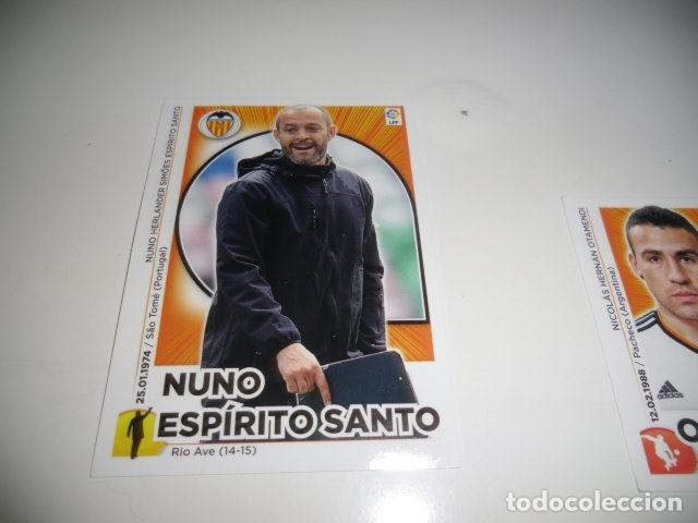 Cartes &agrave; collectionner de Football: LIGA ESTE CROMO SIN PEGAR 2014 2015 14 15 FUTBOL VAENCIA NUNO ESPIRITO SANTO