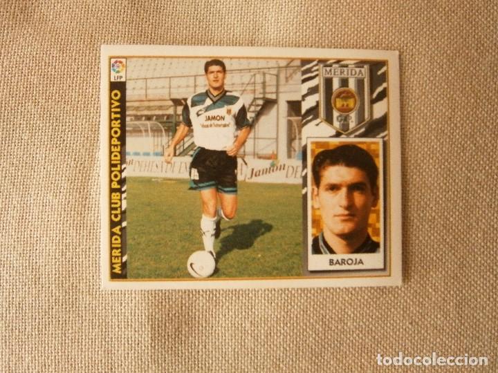 Cromos de f&uacute;tbol: EDICIONES ESTE 97/98 - M&Eacute;RIDA - BAROJA - NUNCA PEGADO - Foto 1