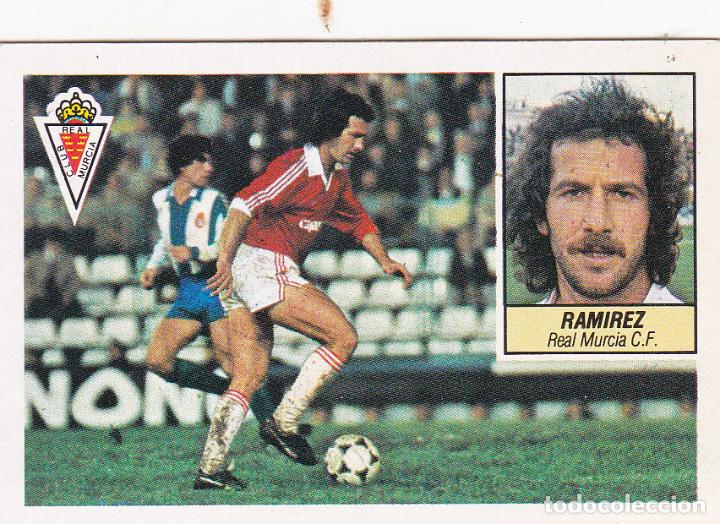 Cromos de f&uacute;tbol: ESTE 84-85 RAMIREZ DEL MURCIA (LEVE DESPEGADO)(A-9) - Foto 1