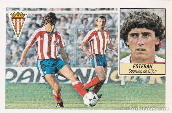 Cromos de f&uacute;tbol: ESTE 84-85 ESTEBAN DEL SPORTING (LEVE DESPEGADO)(A-9) - Foto 1