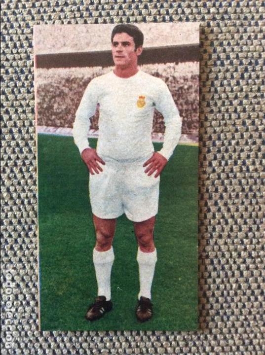Fu&szlig;ball-Sticker: Campeonatos Nacionales Futbol 1970. Ruiz Romero 69/79. R.Madrid. 7 Jos&eacute; Luis