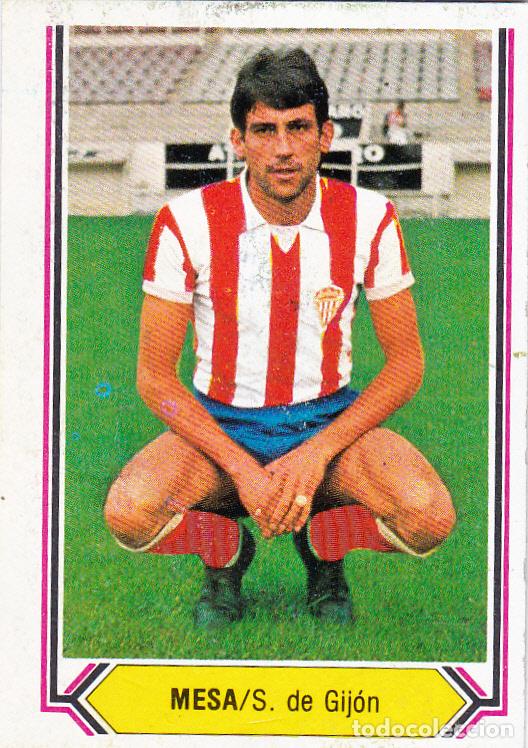 Cromos de f&uacute;tbol: ESTE 80-81 MESA DEL SPORTING (DESPEGADO)(A-9) - Foto 1