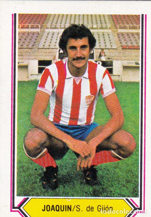 Cromos de f&uacute;tbol: ESTE 80-81 JOAQUIN DEL SPORTING (DESPEGADO)(A-9) - Foto 1