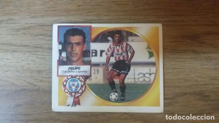 Cromos de f&uacute;tbol: EDICIONES ESTE 94/95 - COLOCA - LOGRO&Ntilde;&Eacute;S - FELIPE - NUNCA PEGADO - Foto 1
