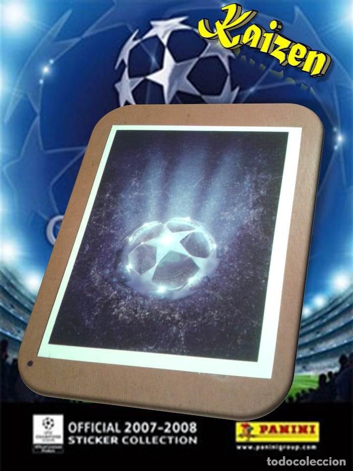 Figurine di Calcio: CROMO DE LA COLECCI&Oacute;N: UEFA. CHAMPIONS LEAGUE. 2007 2008. 07 08. ED. PANINI. N&ordm; 4