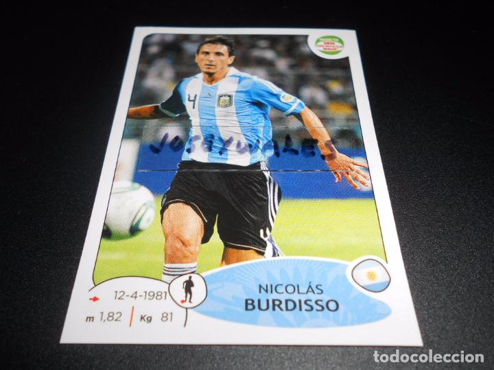 Cromos de F&uacute;tbol: 61 NICOLAS BURDISSO ARGENTINA CROMOS ALBUM ROAD TO 2014 FIFA WORLD CUP BRAZIL BRASIL 14