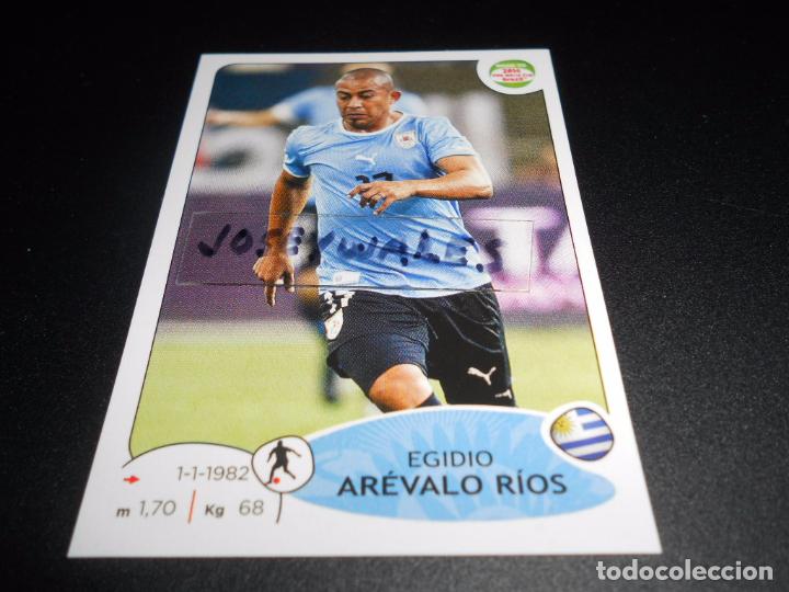 Figurine di Calcio: 80 EGIDIO AREVALO RIOS URUGUAY CROMOS ALBUM ROAD TO 2014 FIFA WORLD CUP BRAZIL BRASIL 14