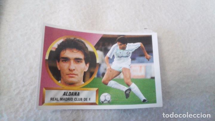 Cromos de f&uacute;tbol: 88-89 ESTE. REAL MADRID ALDANA - Foto 1