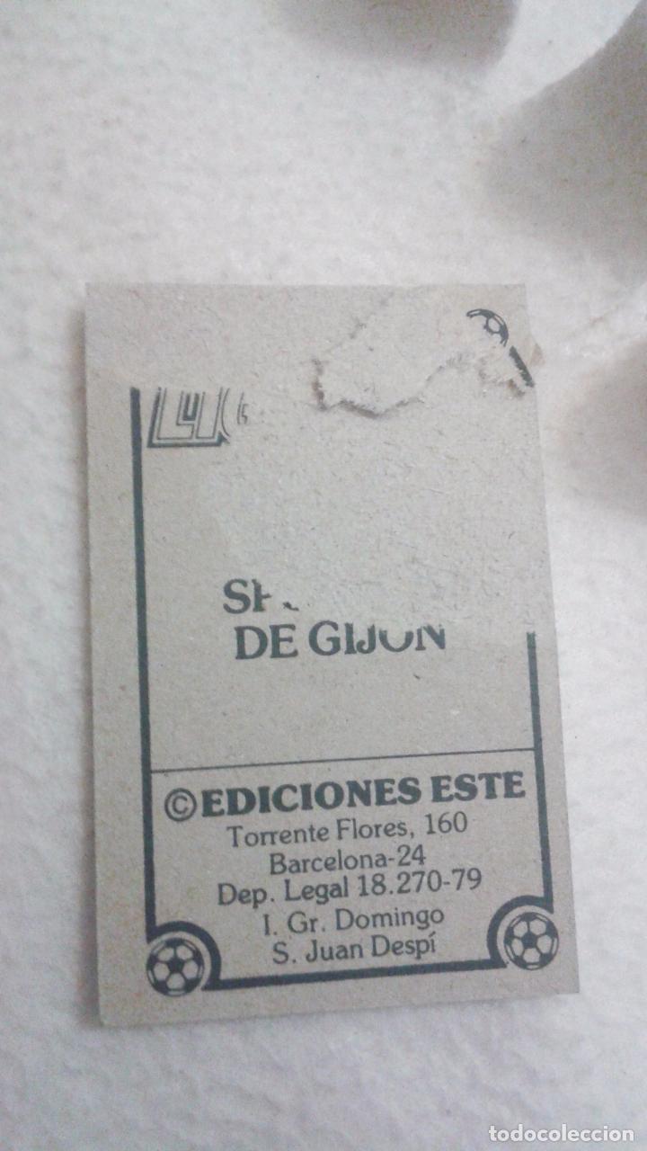 Cromos de f&uacute;tbol: 79-80 ESTE. SPORTING DE GIJON URIA - Foto 2