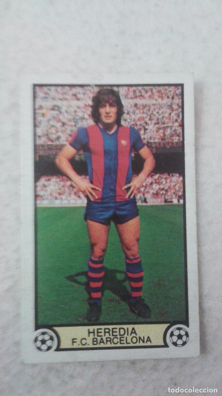 Cromos de f&uacute;tbol: 79-80 ESTE. BARCELONA HEREDIA - Foto 1