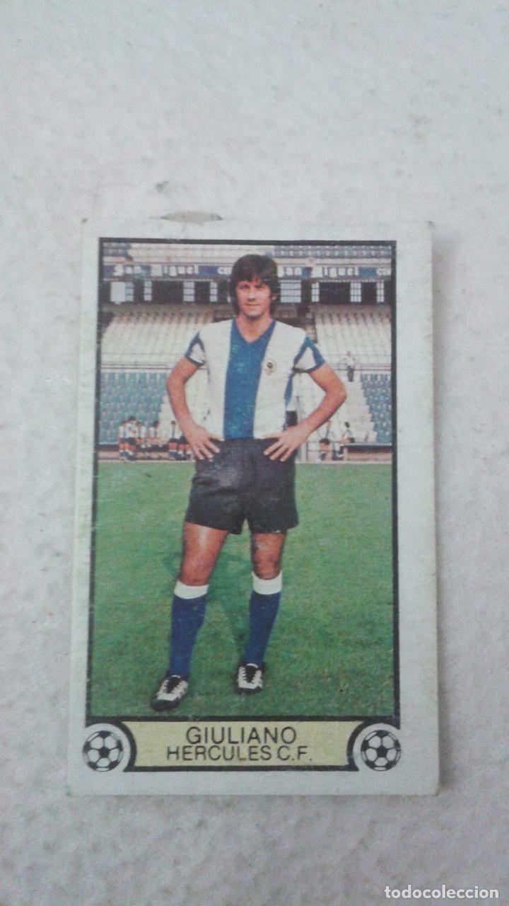 Cromos de f&uacute;tbol: 79-80 ESTE. HERCULES GIULIANO - Foto 1