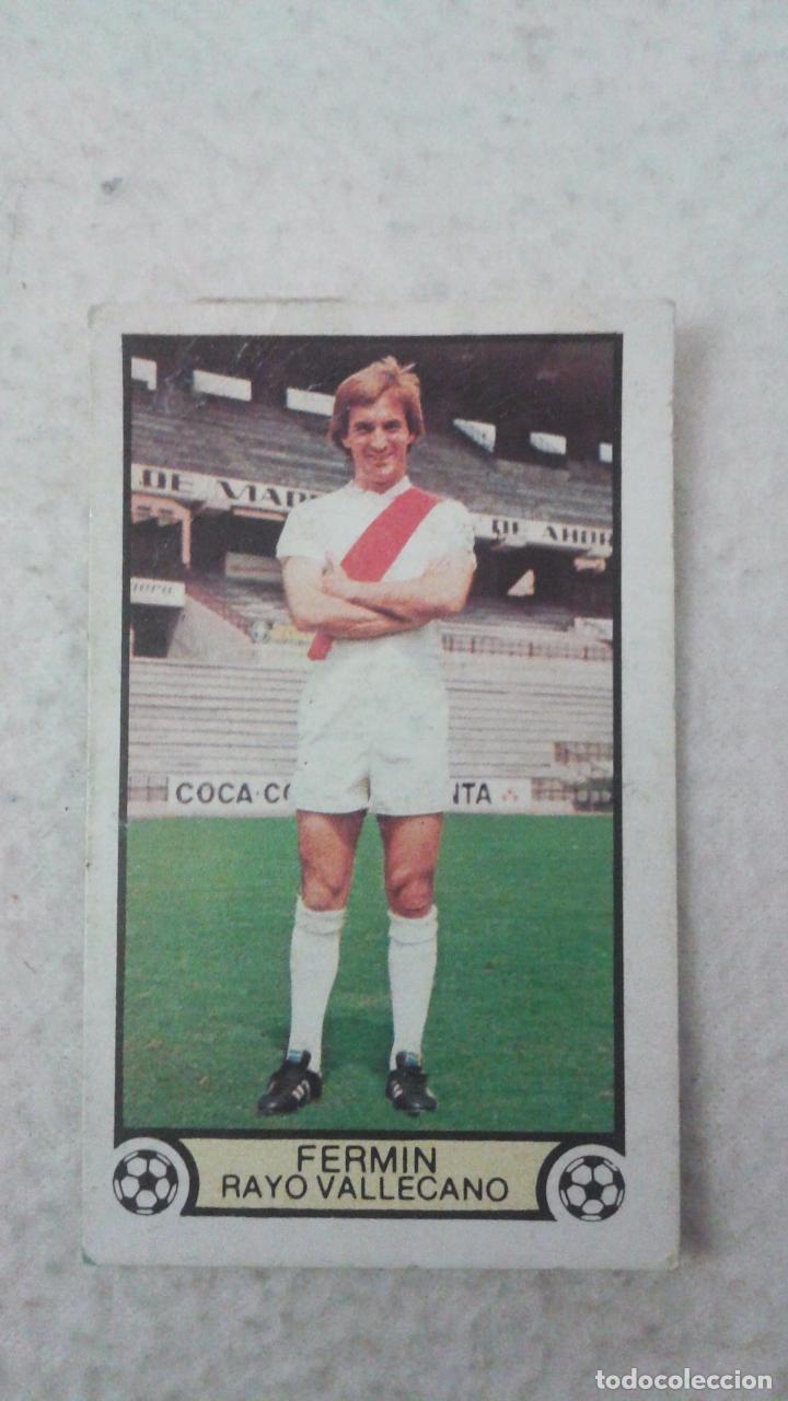 Cromos de f&uacute;tbol: 79-80 ESTE. RAYO VALLECANO FERMIN - Foto 1