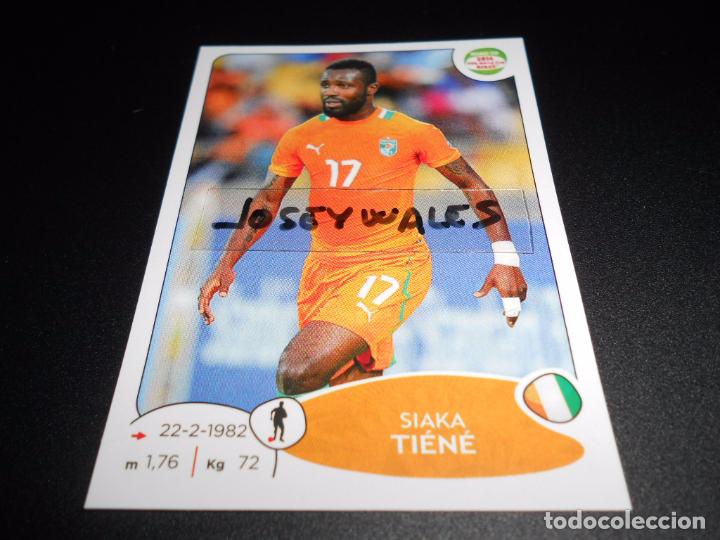 Cromos de F&uacute;tbol: 386 SIAKA TIENE COSTA DE MARFIL CROMOS ALBUM ROAD TO 2014 FIFA WORLD CUP BRAZIL BRASIL 14