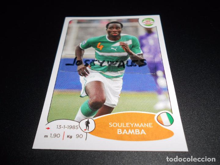 Cromos de F&uacute;tbol: 384 SOULEYMANE BAMBA COSTA DE MARFIL CROMOS ALBUM ROAD TO 2014 FIFA WORLD CUP BRAZIL BRASIL 14