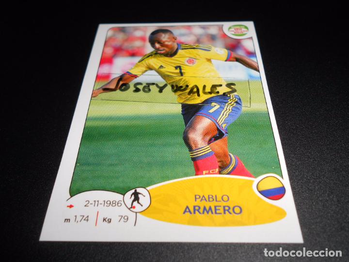 Cromos de F&uacute;tbol: 178 PABLO ARMERO COLOMBIA CROMOS ALBUM ROAD TO 2014 FIFA WORLD CUP BRAZIL BRASIL 14