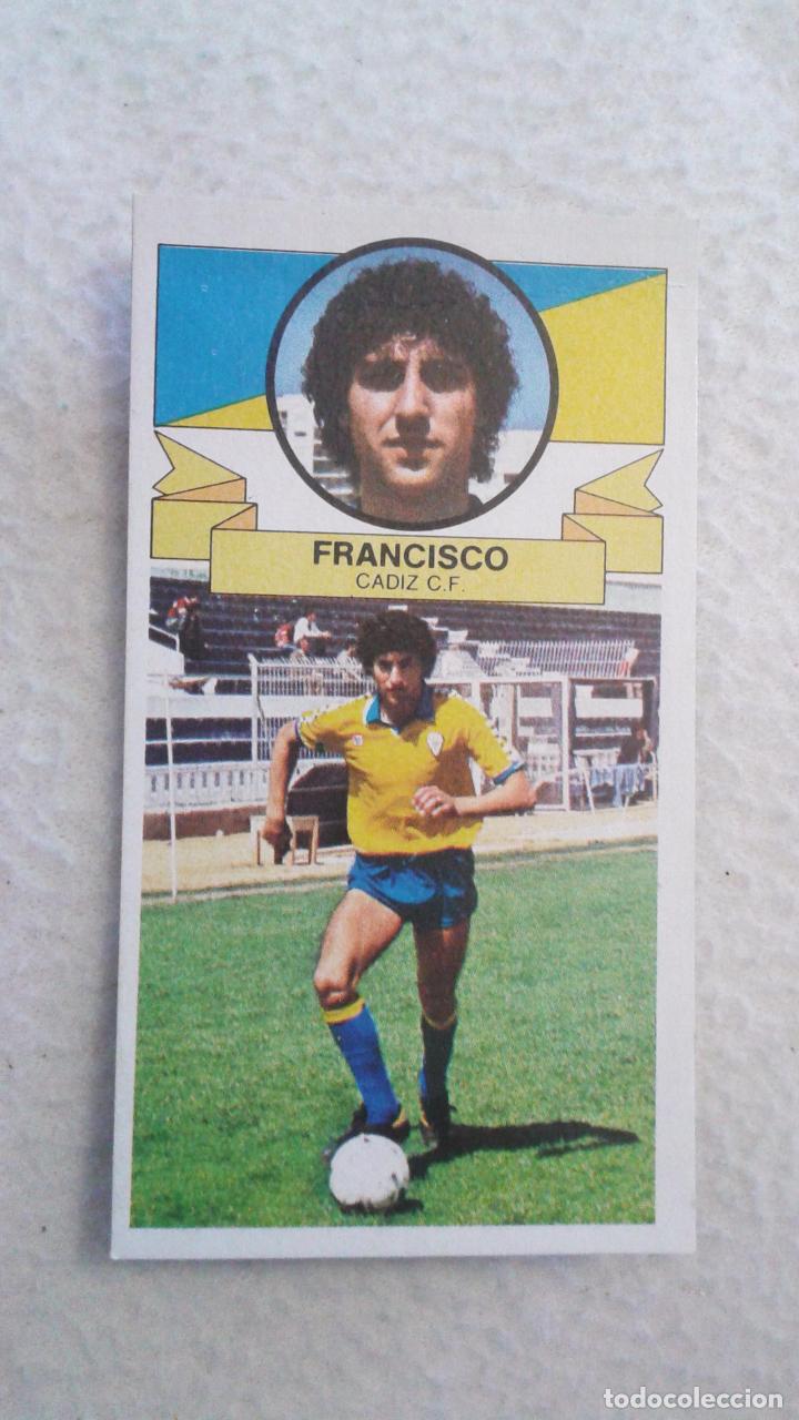 Cromos de f&uacute;tbol: 85-86 ESTE. COLOCA CADIZ FRANCISCO - Foto 1