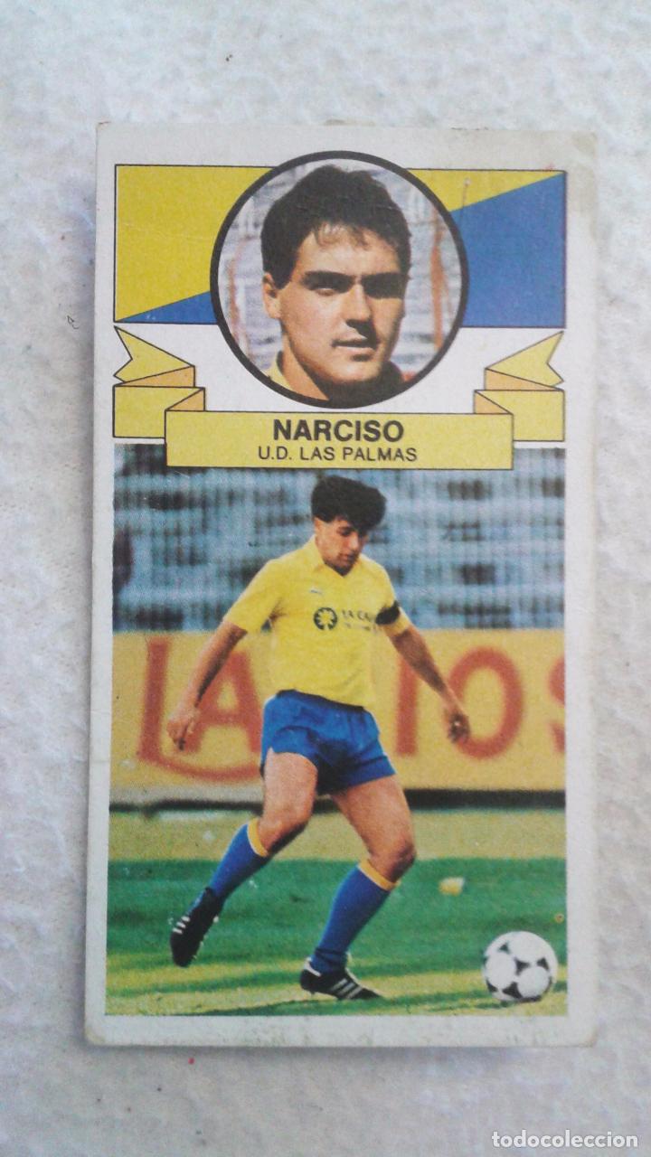 Cromos de f&uacute;tbol: 85-86 ESTE. LAS PALMAS NARCISO VERSION PINTADA ROSTRO DE ALEXIS - Foto 1