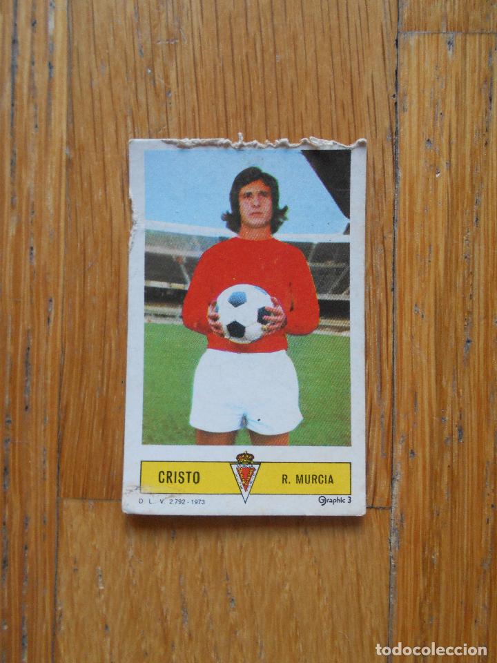 Cromos de F&uacute;tbol: ESTE 73-74, 1973 1974 CRISTO R.MURCIA Sin Pegar