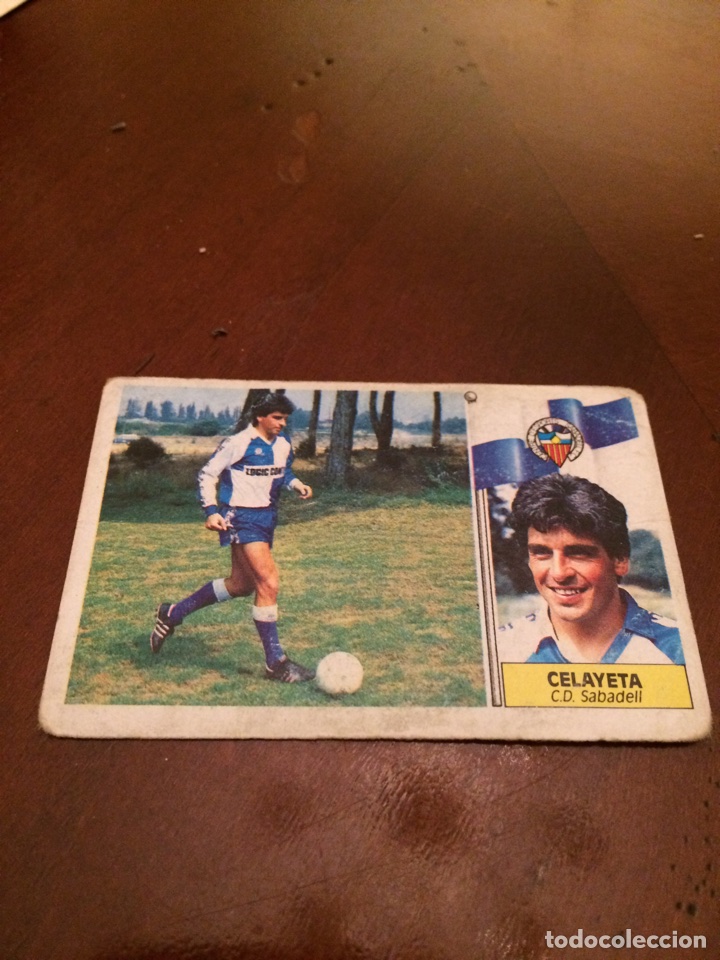 Cromos de f&uacute;tbol: Celayeta fichaje 24 ediciones este 86-87 - Foto 1