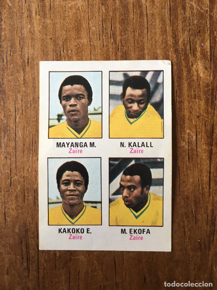 Figurine di Calcio: CROMO SIN PEGAR NUNCA PEGADO FHER MUNICH 74 1974 ZAIRE # 90 MAYANGA KALALL KAKOKO EKOFA