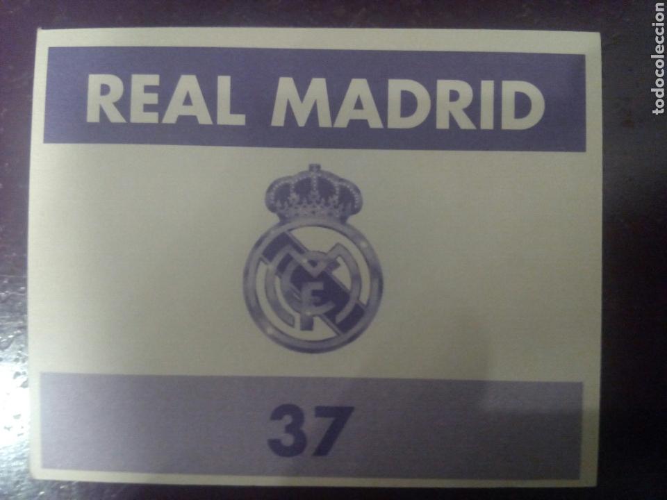 Cromos de f&uacute;tbol: Cromo 37 album Real Madrid. Impecable - Foto 2