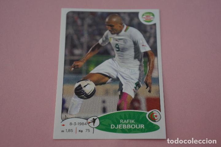 Cromos de F&uacute;tbol: CROMO DE F&Uacute;TBOL DJEBBOUR DE ARGELIA SIN PEGAR N&ordm; 382 ROAD TO BRASIL 2014 DE PANINI