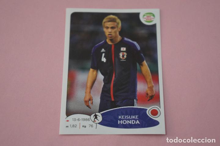 Cromos de f&uacute;tbol: CROMO DE F&Uacute;TBOL HONDA DE JAP&Oacute;N SIN PEGAR N&ordm; 405 ROAD TO BRASIL 2014 DE PANINI