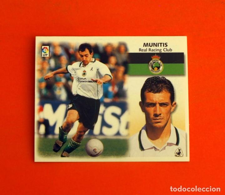 Cromos de f&uacute;tbol: Racing de Santander - Munitis -1999-2000, 99-00 - Ediciones Este - Nunca pegado - Foto 1
