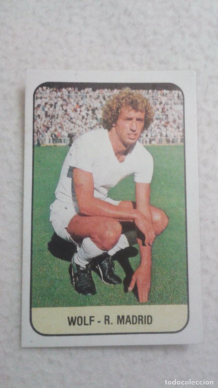 Cromos de f&uacute;tbol: 78-79 ESTE. REAL MADRID WOLF - Foto 1