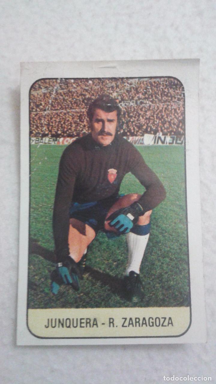Cromos de f&uacute;tbol: 78-79 ESTE. REAL ZARAGOZA JUNQUERA - Foto 1