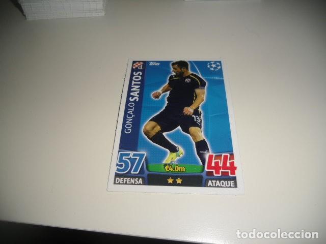 Cartes &agrave; collectionner de Football: FICHA CROMO  CHAMPIONS LEAGUE TOPPS 2015 2016 MATCH ATTAX  gon&ccedil;alo santos dinamo zagreb