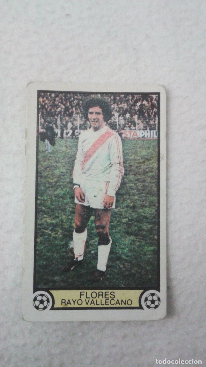 Cromos de f&uacute;tbol: 79-80 ESTE. RAYO VALLECANO FLORES - Foto 1