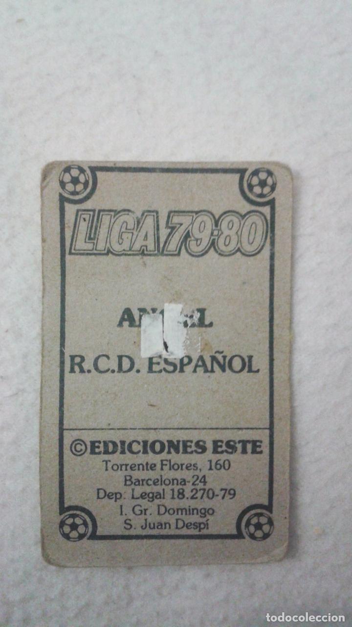 Cromos de f&uacute;tbol: 79-80 ESTE. ESPA&Ntilde;OL ANGEL - Foto 2