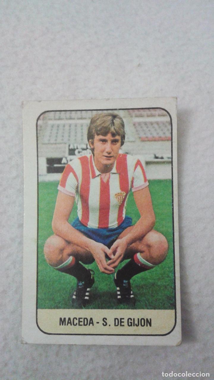 Cromos de f&uacute;tbol: 78-79 ESTE. SPORTING DE GIJON MACEDA - Foto 1