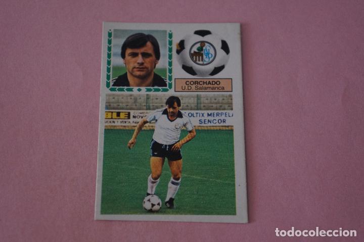 Cromos de f&uacute;tbol: CROMO DE FUTBOL CORCHADO DEL U.D. SALAMANCA BAJA DESPEGADO LIGA ESTE 1983-1984/83-84