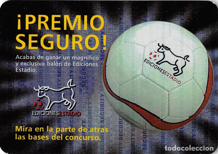 Cromos de F&uacute;tbol: EDICIONES ESTADIO 07/08 2007/2008 - BONO BALON SECURITY VI