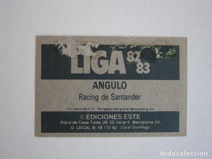 Cromos de f&uacute;tbol: ESTE 82-83 VERSION ANGULO RACING SANTANDER 1982-1983 - Foto 2