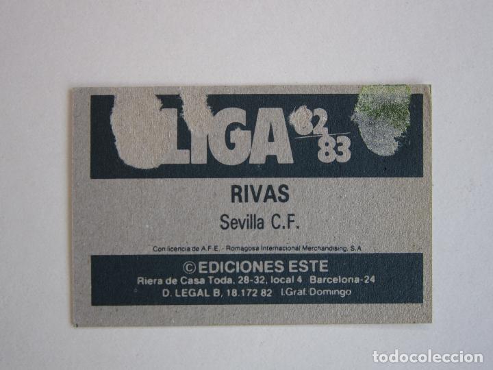 Cromos de f&uacute;tbol: ESTE 82-83 RIVAS SEVILLA 1982-1983 - Foto 2