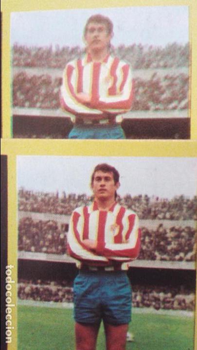 Cromos de f&uacute;tbol: 72-73 ESTE. GRANADA MANOLIN CON ERROR IMPRESION ROSTRO MOVIDO - Foto 2