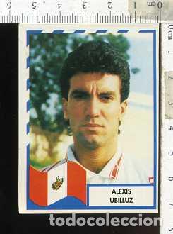 Cromos de Futebol: CROMOMC COPA AMERICA 95 1995 NUNCA PEGADO CROMO n&ordm; 188  alexis ubilluz