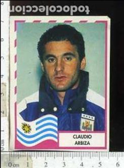 Cromos de Futebol: CROMO  COPA AMERICA 95 1995 NUNCA PEGADO CROMO n&ordm; 203 CLAUDIO ARBIZA