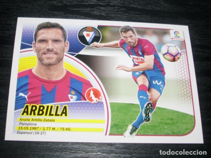 Cromos de f&uacute;tbol: -ESTE 16-17 : ARBILLA  ( EIBAR ) -- COLOCA -- - Foto 1