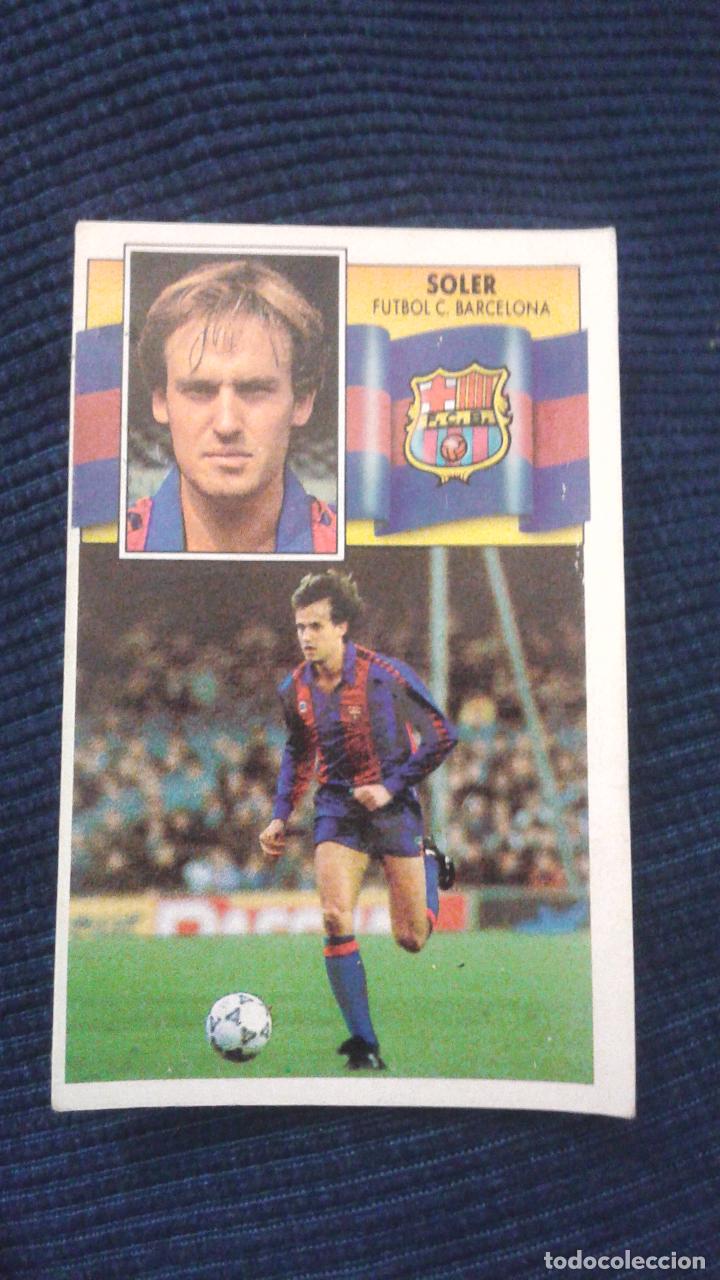 Cromos de f&uacute;tbol: 90-91 ESTE. BARCELONA SOLER - Foto 1