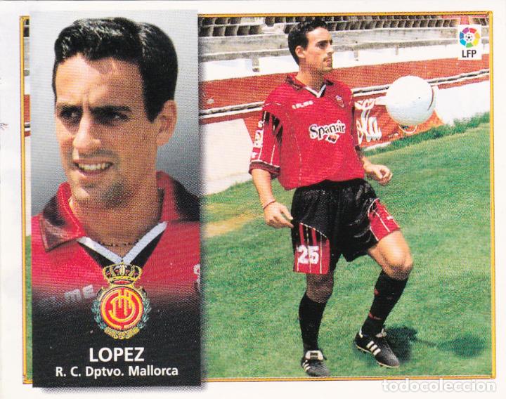 Cromos de f&uacute;tbol: ESTE 98-99 LOPEZ COLOCA MUY DIFICIL (VENTANILLA)(A-9) - Foto 1